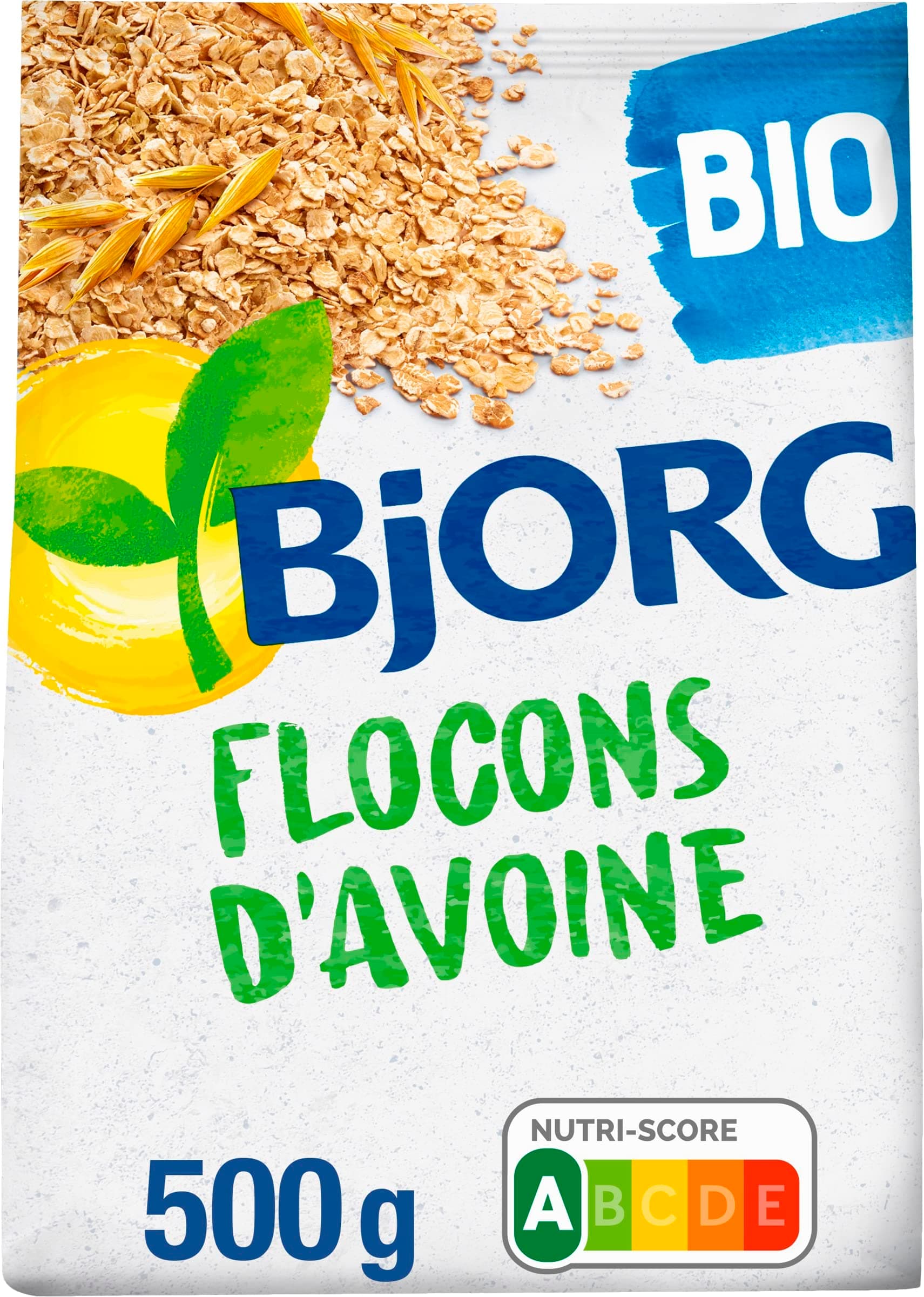Bjorg Organic Oat Flakes 500G