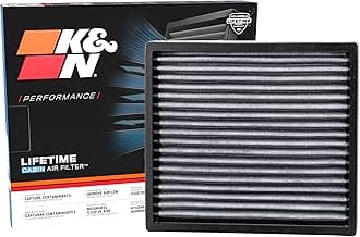 K&N LIFETIME Cabin Air Filter: Premium, Washable, Clean Air for your Cabin: Compatible with 2006-2024 DAIHATSU/Jaguar/Land Rover/Lexus: (See Producr Descriptions for Select Models), VF2000