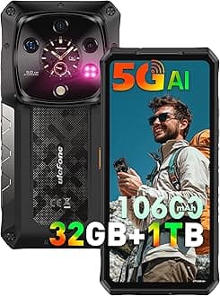 Armor 28 Ultra 5G AI Rugged Phone, 32GB+1TB/2TB Expansion, MTK Dimensity 9300+ 12-Core, 6.67" AMLOD Dual Screen, 64MP+50MP+50MP Real Camera, 10600mAh/120W, IP68/IP69K, 8K Video, Widevine L1