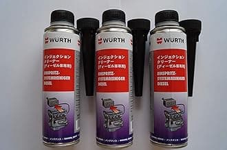 Wurth Diesel Injection Cleaner, 300 ml - Cleaner for Injectors, Compatible with Modern Catalytic Converters