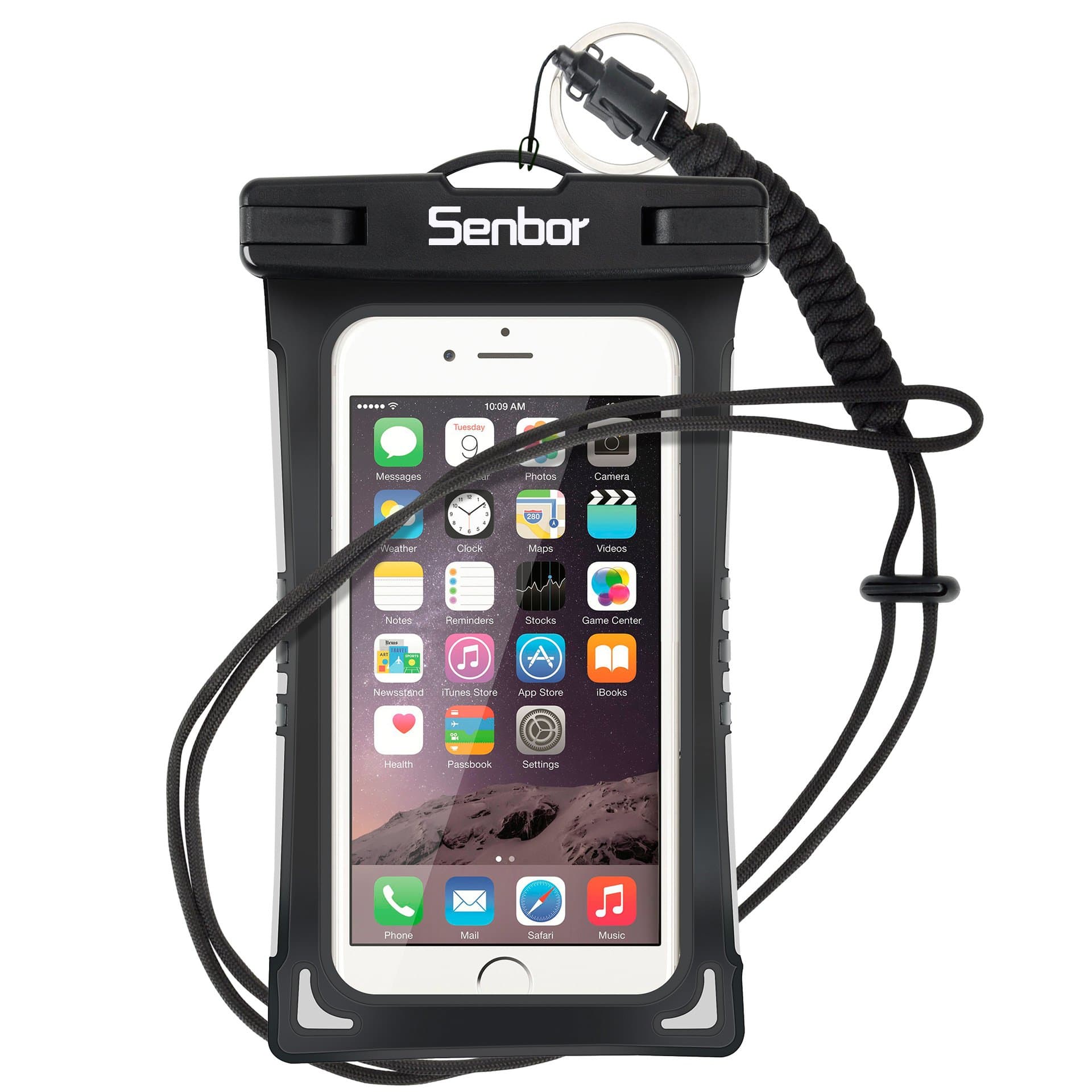 Waterproof Case, Universal Cell Phone Dry Bag Floating Pouch for iPhone 8, 7 Plus, 6s, 6s Plus, 5s, se, Galaxy S8 S7 Edge, Note 4 3, LG G6 G5 G4, HTC One X, Smartphone Devices Up to 6.0"