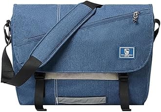 OIWAS Travel Messenger Bag for Men, 15.6 Inch Laptop Satchel Bag Women Crossbody Shoulder Bags Briefcase Bag Work Computer Blue
