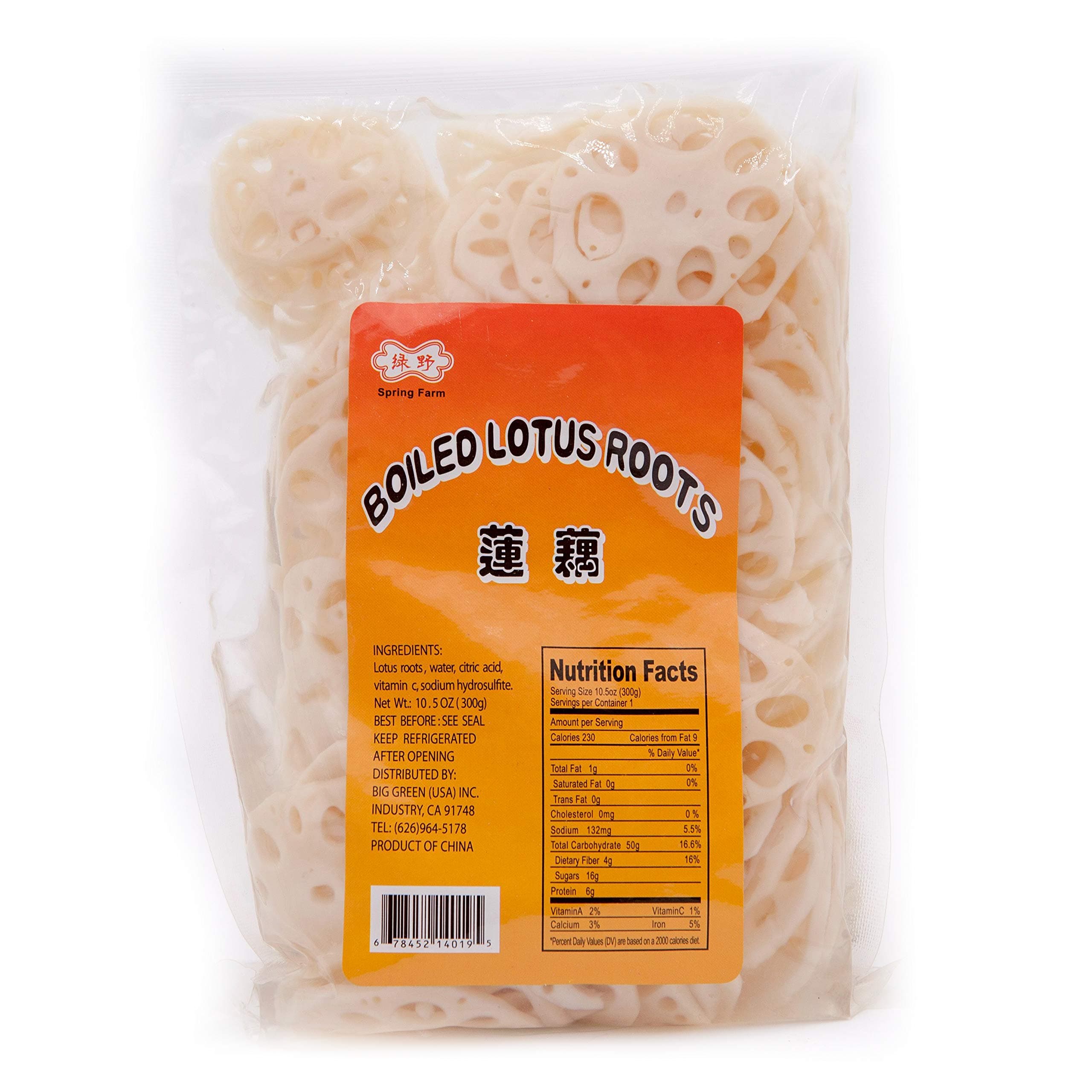 Spring Farm - Boiled Lotus Roots,300g
