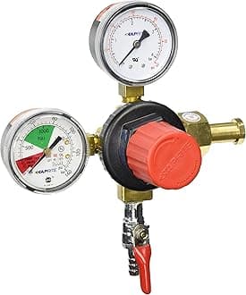T-742 Double Gauge Co2 Kegerator Regulator