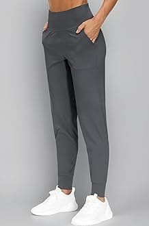 THE GYM PEOPLE Women's Joggers Pants Lightweight Athletic Leggings Tapered Lounge Pants for Workout, Yoga, Running