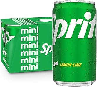 Lemon Lime Soda Soft Drinks, 7.5 fl oz, 6 Pack
