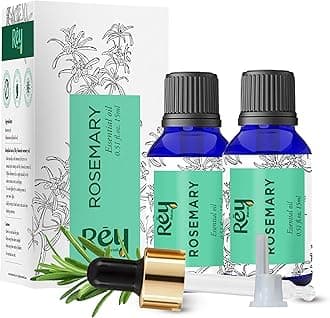 Rosemary Oil For Hair Growth | Rosemary Essential Oil For Hair Growth | Rosemary Oil Essential Oil For Skin & Body | Pure Rosemary Oil | Pure Rosemary Hair Oil For Men & Women - 15ml*2