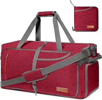 85L Travel Duffel Bag, Foldable Weekender Bag with Shoes Compartment for Men Women Water-proof & Tear Resistant