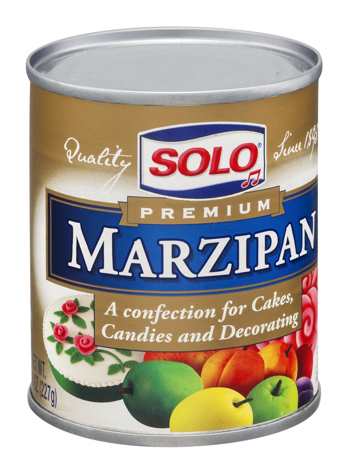 Solo Marzipan 8 Ounce - 12 per case