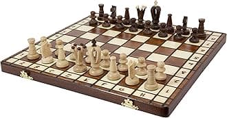 ALBATROS Royal 36 European Wood International Chess Set