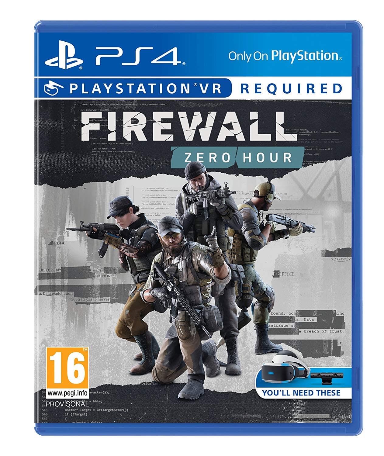Sony Firewall Zero Hour Video Game - PS4 VR