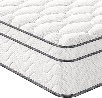 Vesgantti Single Mattress, 10.3 Inch Hybrid Mattress 3FT with Breathable Foam and Individually Pocket Spring - Medium Firm, Classic Box Top Collection(90x190x26cm)