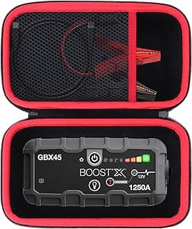 Storage Case Compatible with Boost X GBX45 1250A 12V UltraSafe Portable Lithium Jump Starter Car Battery Booster Pack