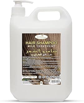 La Parisienne Premium Luxury Shampoo, For Hairfall rescue, Dandruff and frizzy hair, Nourishes, Repair & Shine, Long and Lifeless Hair, Dream Lengths, Paraben Free, For Men and Women - (Milk, 5 Liter)