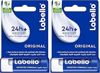 Labello 24H Melt-In Moisture Lip Balm Original 4.8g (Pack of 2)