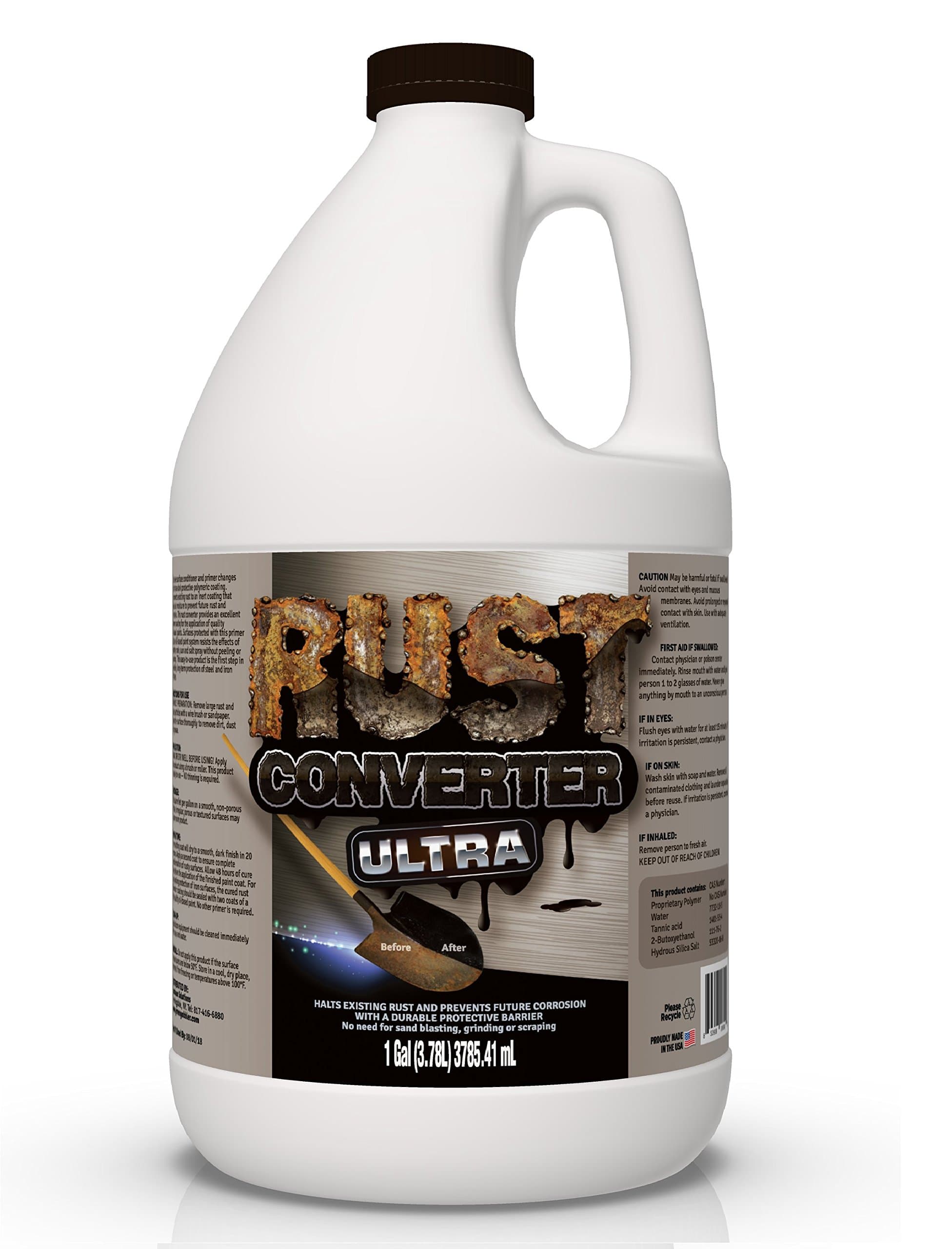 Rust Converter Ultra, Highly Effective Professional Grade Rust Repair Spray (1 Gallon)