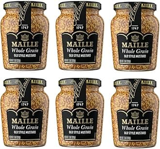 Maille Mustard, Old Style, 7.3 oz (Pack of 6)