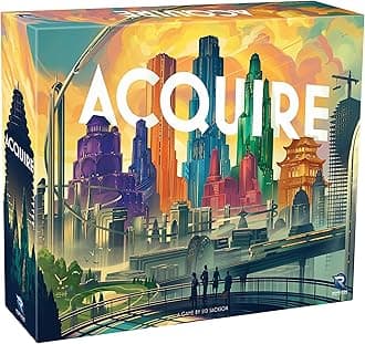 Renegade Game Studios | Acquire Strategy Board Game for 2-6 Players, Ages 12+ with 2 Play Modes, RGS02575
