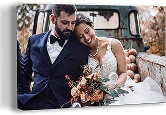 Personalized Custom Canvas Prints: Photo On Canvas (24x24) Transform Your Photos into Stunning Framed Wall Art - Digitally Printed Photo To Canvas - Ideal for Home Decor, Gifts