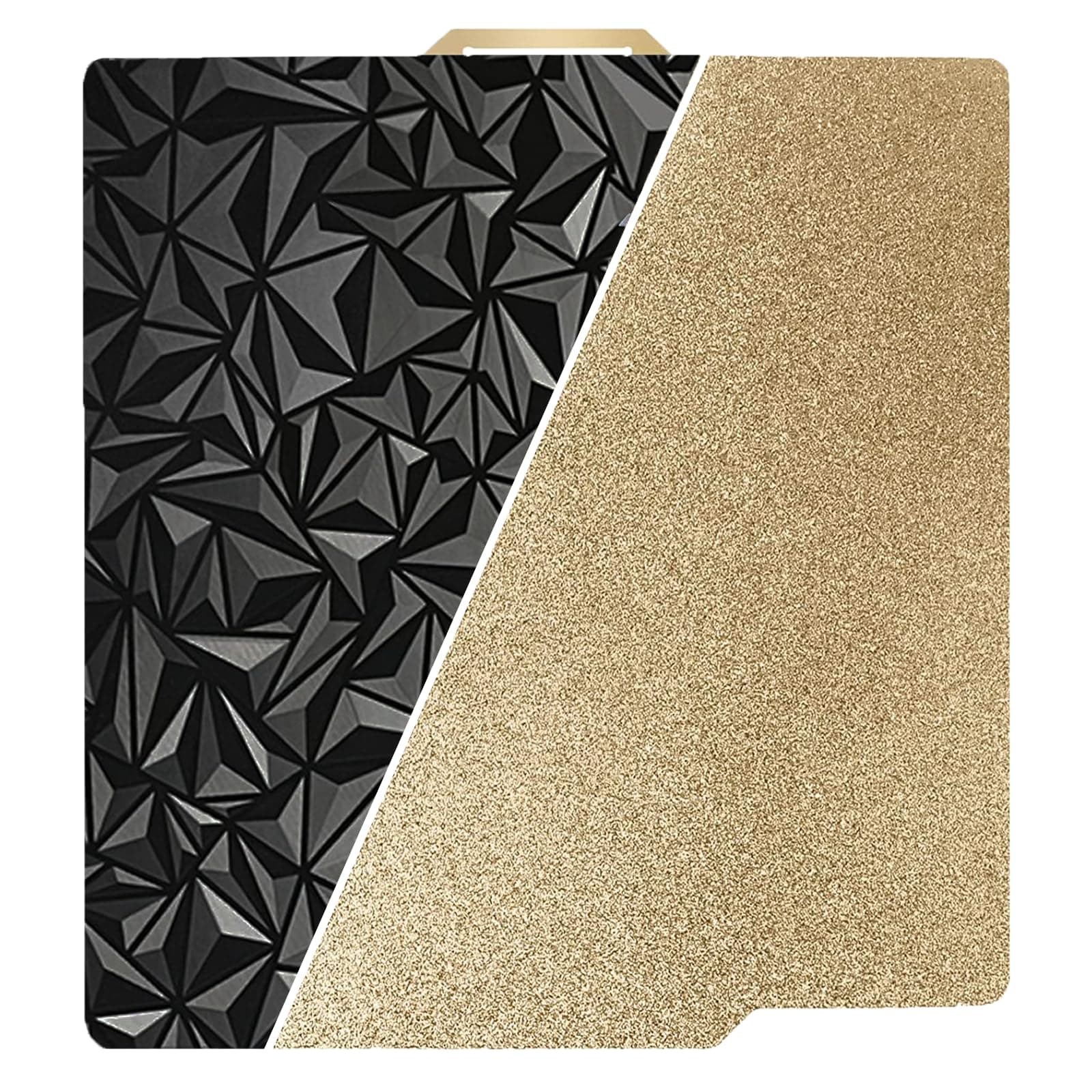 Bambu 3D Printer P1S P2S Build Plate for Bambu X1C/X1/X1E/P1P/P1S/A1/P2S,257x257mm Bambulab Double Sided Spring Steel Build Plate Flexible Sheet(Diamond+Textured PEI)