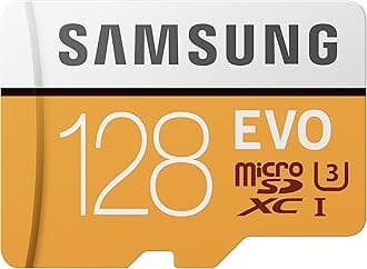 Samsung 128GB MicroSDXC EVO Memory Card w/Adapter