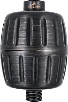 AquaBliss Heavy Duty Shower Filter – Advanced 30x Filtration - Universal Multi-Stage Shower Head Filter Reduces Chemicals, Chlorine & Odors - Oil Rubbed Bronze (SF500)