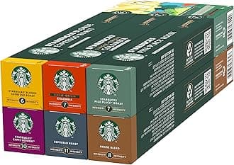 Discovery Variety Pack by Nespresso, All Roast Types Coffee Capsules 6 x 10 (60 Capsules) - Amazon Exclusive