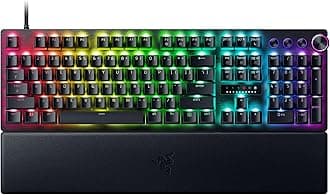 Huntsman V3 Pro - Analog Optical Esports Gaming-Keyboard (Analog Optical Switches, Quick Onboard Adjustments, Multi-function Digital Dial & Dedicated Control Buttons) QWERTY US-Layout | Black