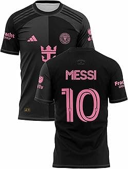 RockinRetailz Interr Miamii Jersey New Messi Black Jersey 2025 (M10 Back Printed)