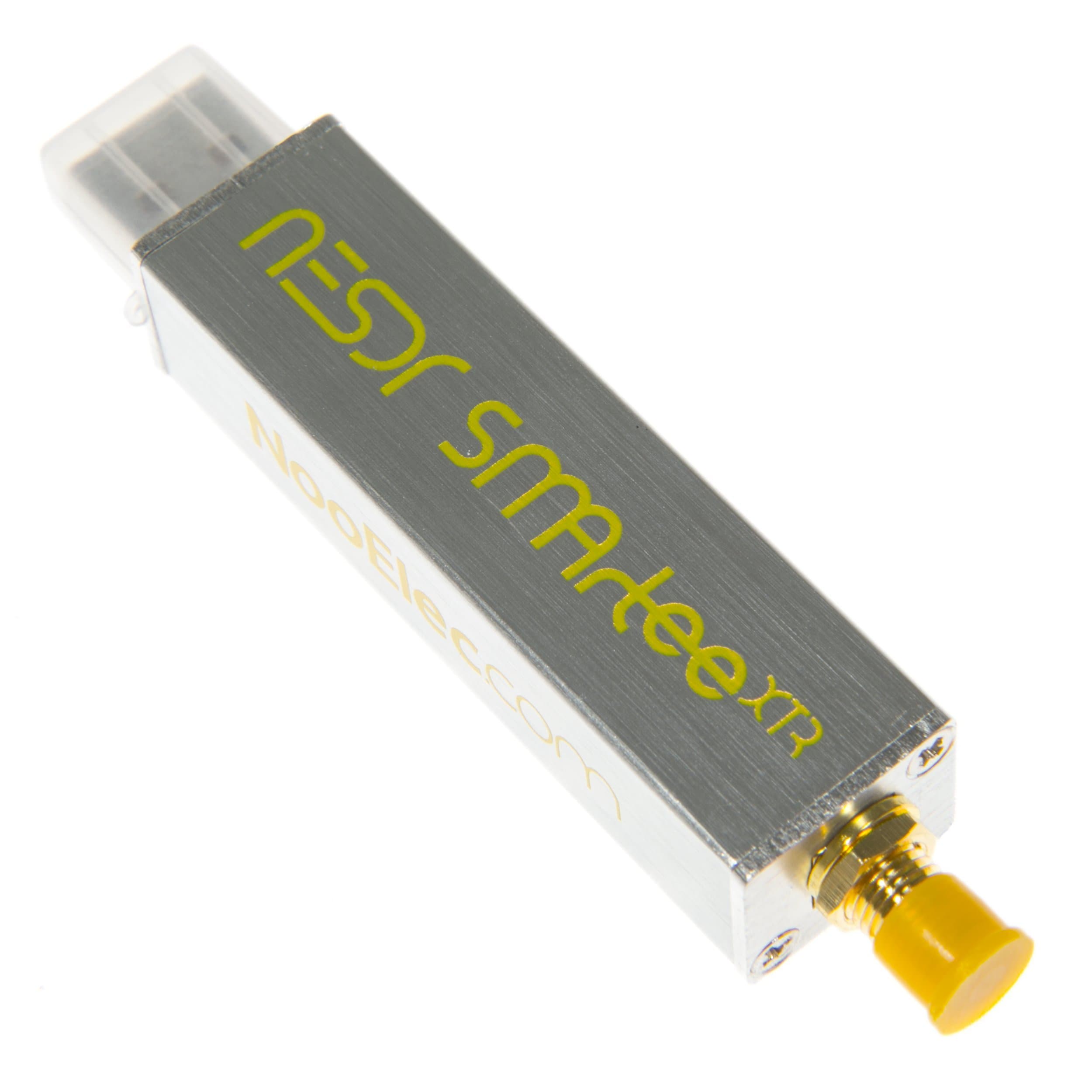 NESDR SMArTee XTR SDR - Premium RTL-SDR w/Extended Tuning Range, Aluminum Enclosure, Bias Tee, 0.5PPM TCXO, SMA Input. RTL2832U & E4000-Based Software Defined Radio