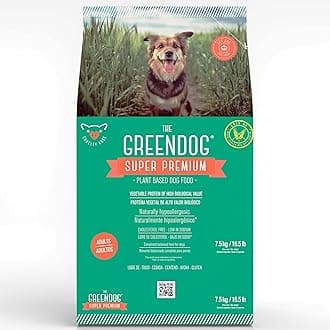 The Green Dog Adult Small Bites 7.5 kgs 100% Vegan | Veg Adult Dry Dog Food | Naturally Hypoallergenic | Gluten Free | Vegetarian | Healthy Heart| USFDA Approved Food Grade