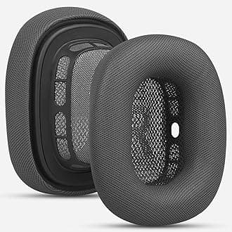 G GVOEARS Premium Replacement Ear Cushions for Apple AirPods Max Headphone, Protein Leather Memory Foam Earpads with Excellent Noise Isolation