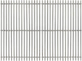 LOCVCDA17.5" Stainless Steel 7639 Gas Grill Grates for Weber Spirit 300 Series, Spirit 700, Genesis Silver B/C, Genesis Silver B & C, Genesis Gold B & C, Genesis Platinum B & C, Genesis 1000-3500