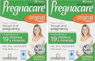 Vitabiotics Pregnacare Original 90 Tablets, Pack of 2