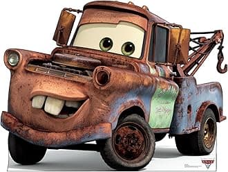 Cardboard People Mater Life Size Cardboard Cutout Standup - Disney Pixar's Cars 3 (2017 Film)