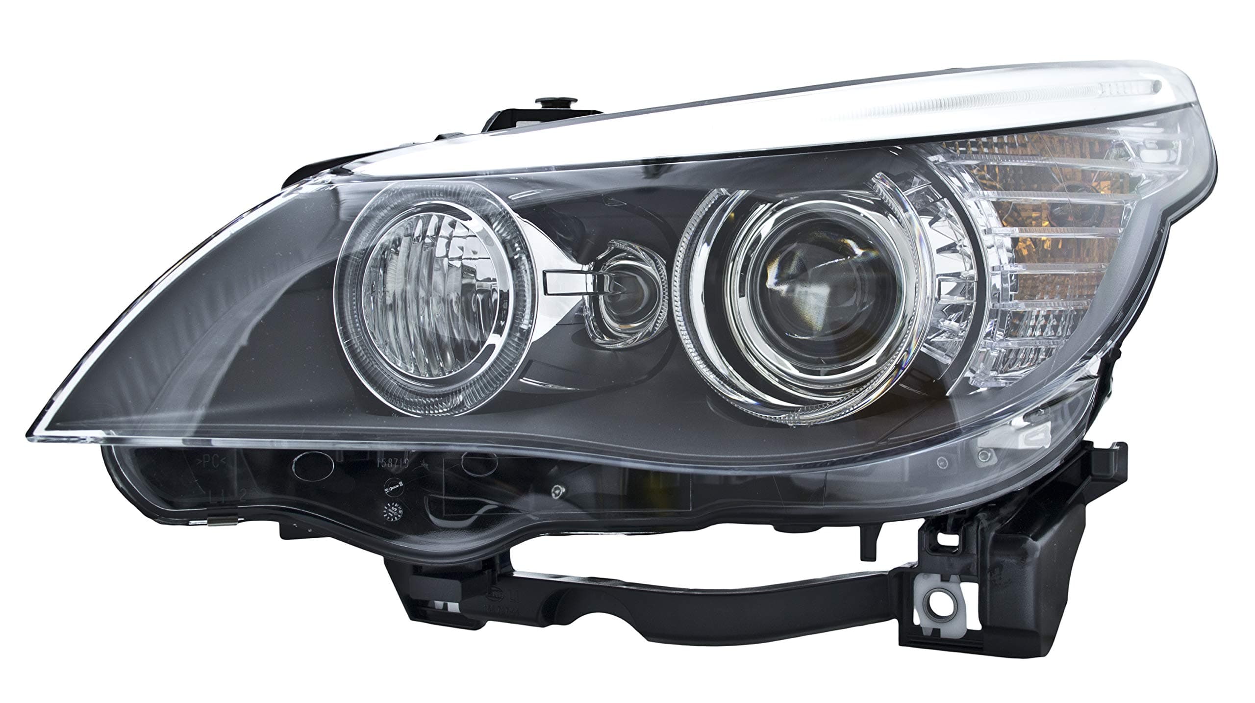 HELLA 169009151 BMW 5 (E60, E61) Driver Side Headlight Assembly