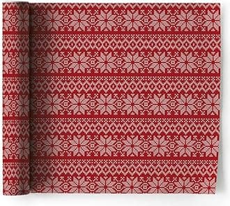 Cotton Printed Dinner Napkin - 12.6 x 12.6 In. - 6 Units per Roll - Noel