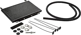 Hayden Automotive 678 Rapid-Cool Add-On Transmission Cooler 11.0” x 9.50” x 0.75” with 4’ Hose