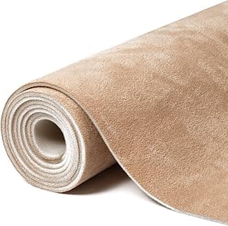 Suede Auto Headliner Fabric 98" L × 60" W with Foam Backing - Tube Packaging - -Beige Interior Replacement Material for Car/Truck/SUV/RV Roof - Home Repair/DIY Headliner Material