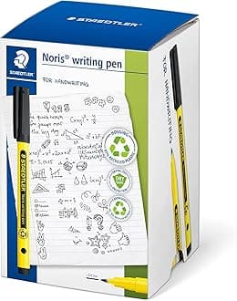 STAEDTLER 307-9 CT50 Noris Handwriting Pen - Black (Tub of 50)