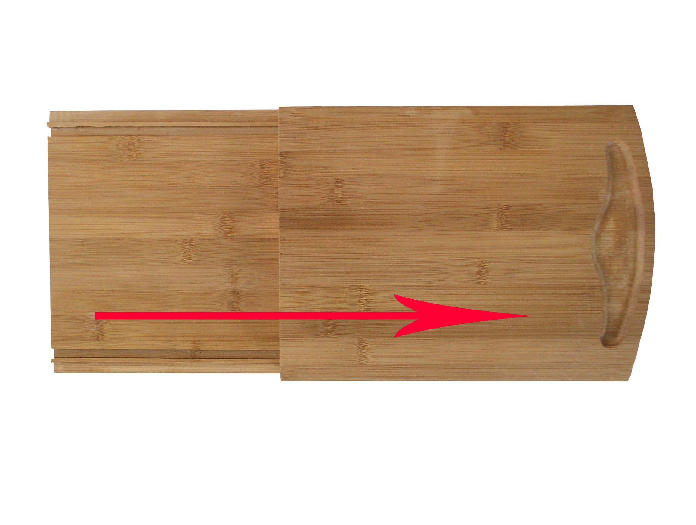 New and Improved Pull-Out Bamboo Kitchen Appliance Caddy, USA patented