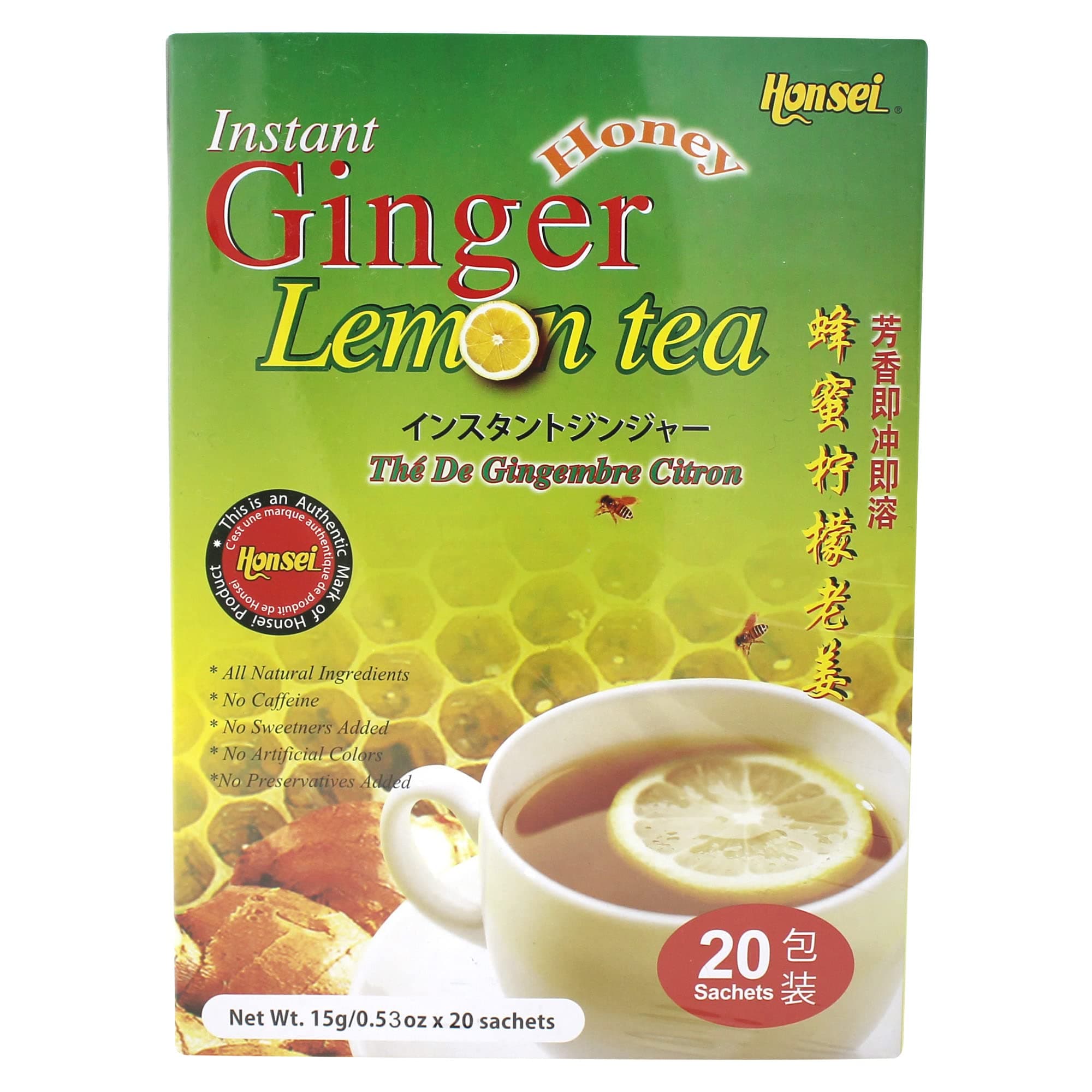 Honsei Honey Lemon Ginger Tea