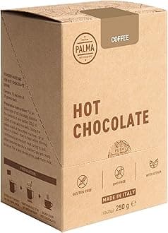 PALMA Italian Hot Chocolate Sachets - Coffee | 250g (10 Servings)