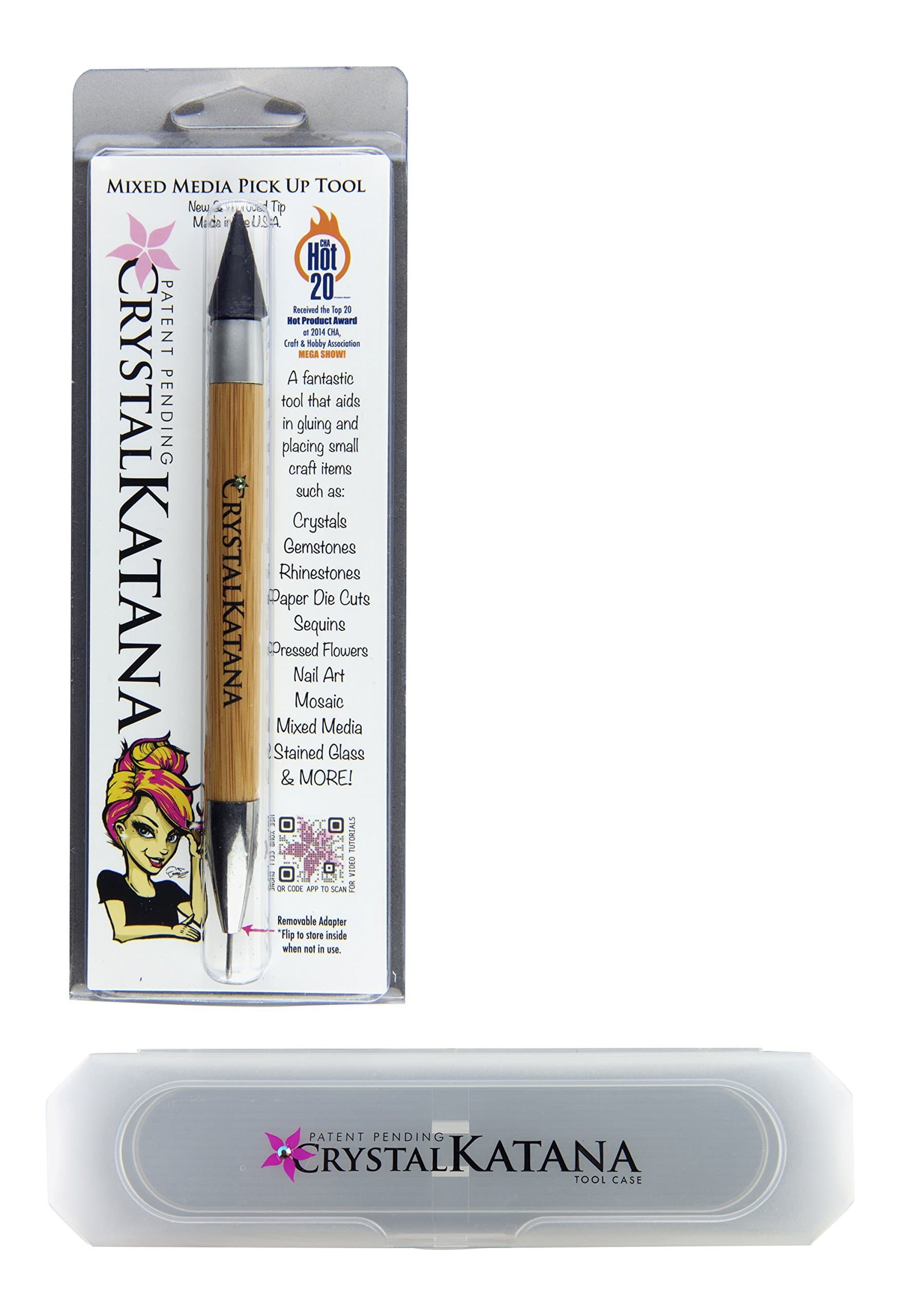 Crystal Katana Rhinestone Applicator with Bonus Storage Case