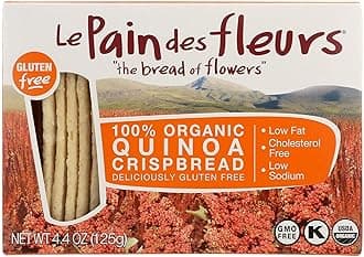 Le Pain Des Fleurs, Pack of 6, 4.4oz (Quinoa)