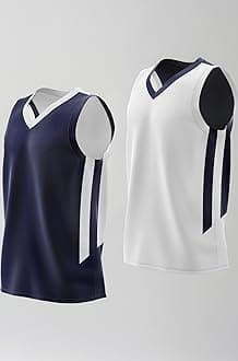 Liberty Imports Reversible Men's Mesh Athletic Basketball Jersey Single for Team Scrimmage