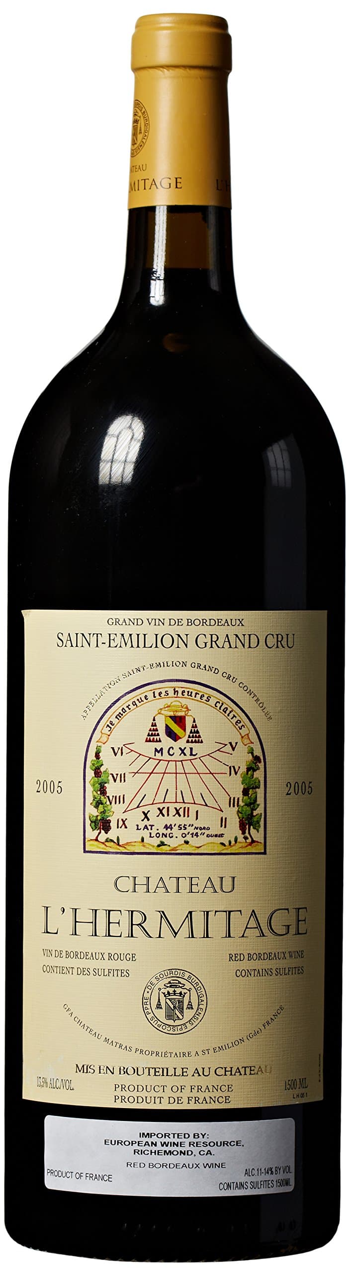 2005 Hermitage, Bordeaux 1.5 L