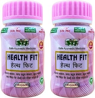 Ayurvedic Health Fit Capsule | Immunity booster | Waight gain | 50caps + 50caps | Pack of 2