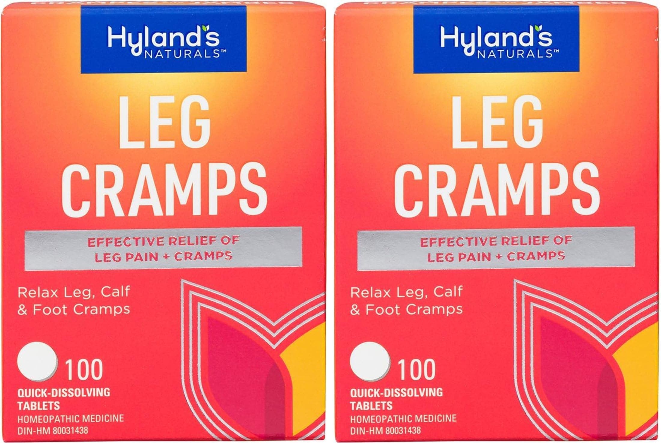 Hyland's, Leg Cramps, 100 Tablets (2 Pack)