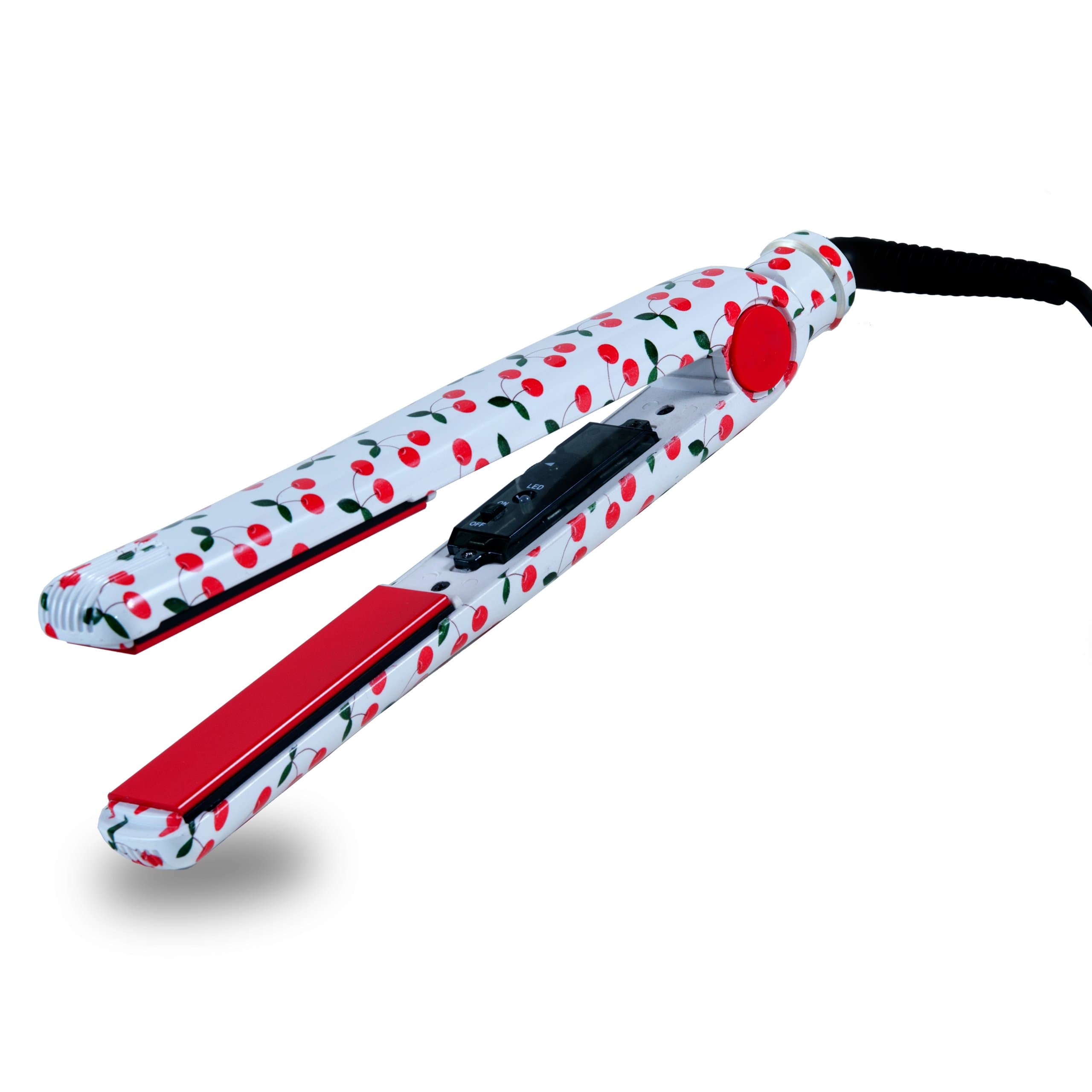Chloe Professional Tourmaline Ceramic Styling Iron (Cherry)